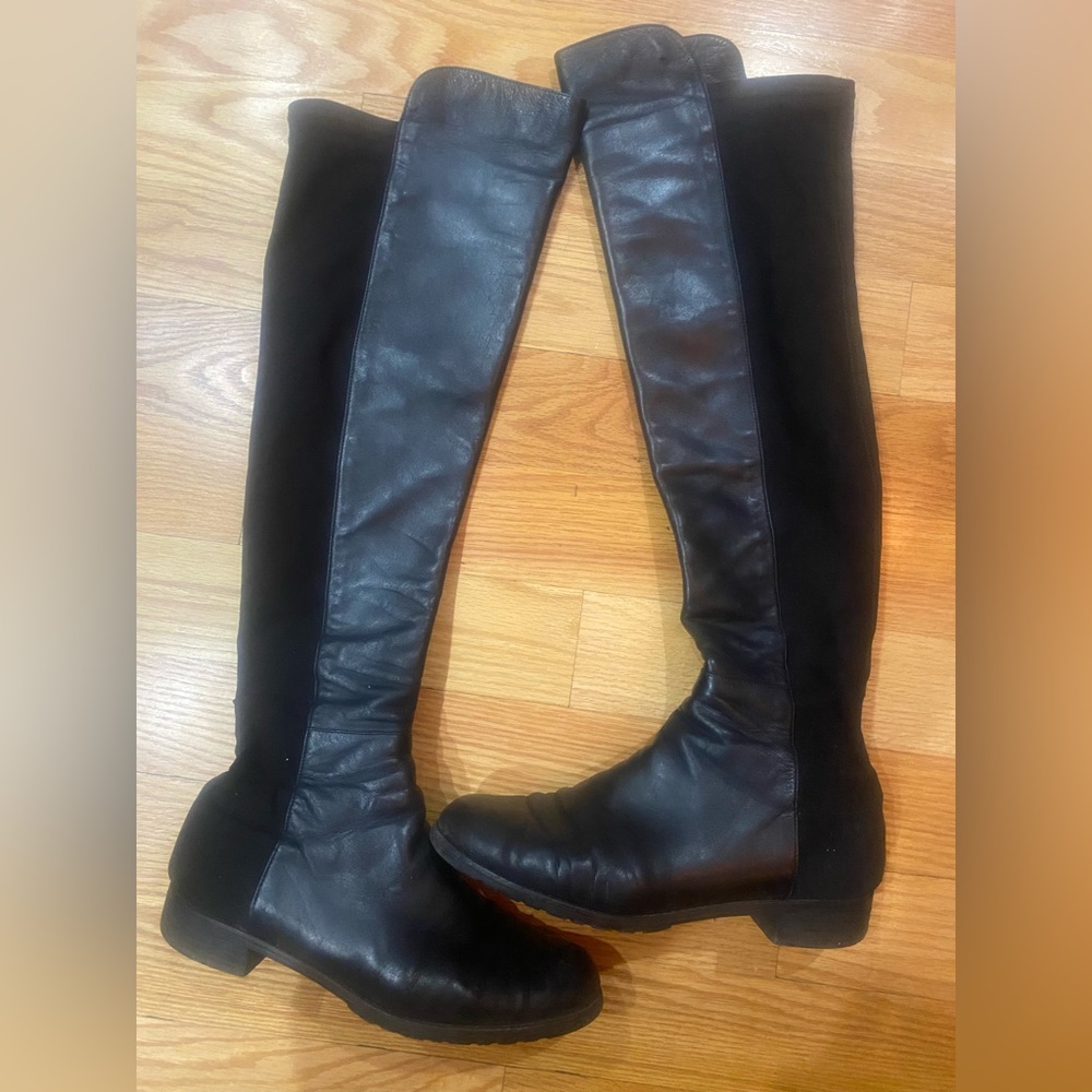 Stuart Weitzman iconic original 50/50 boots.